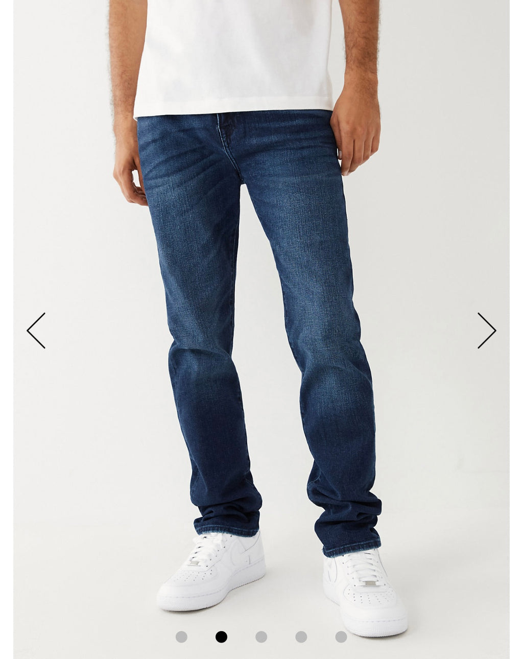geno big T stitch slim jean