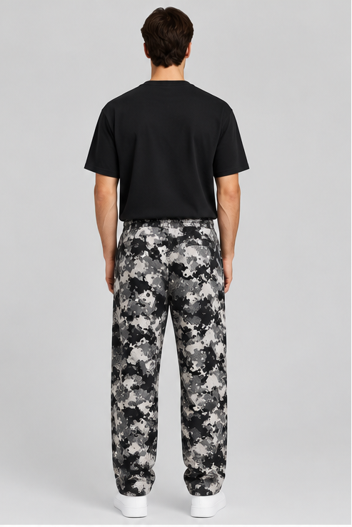 The Giving Movement grey pixel camouflage sweatpants