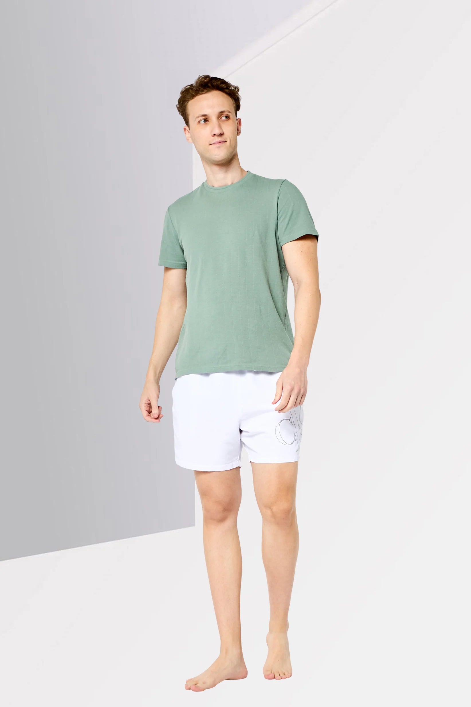 Calvin Klein Brand Logo Board Shorts