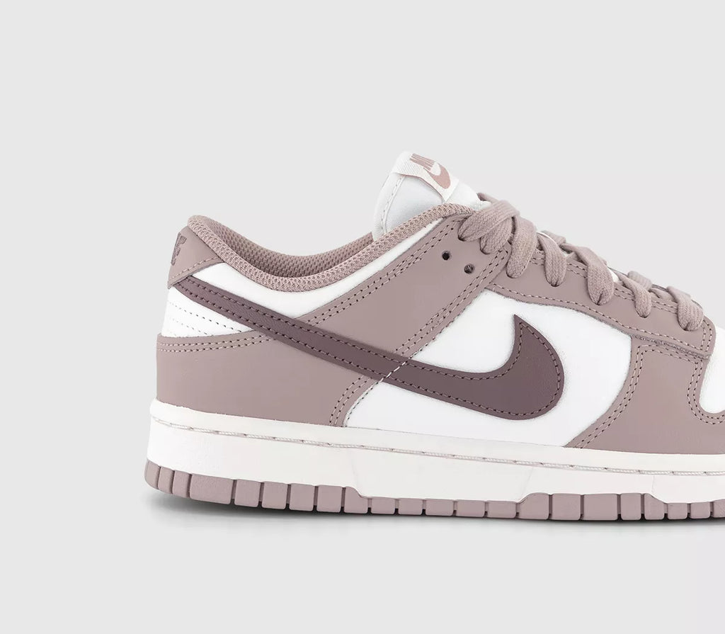 Nike Dunk Low "Diffused Taupe" Sneakers - Sail/Plum Eclipse