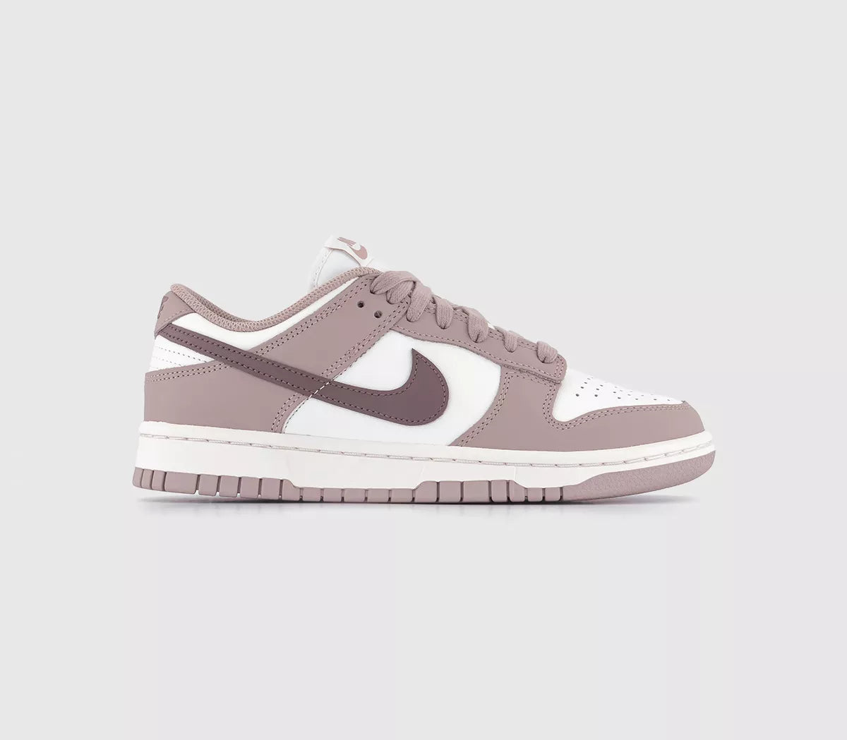Nike Dunk Low "Diffused Taupe" Sneakers - Sail/Plum Eclipse
