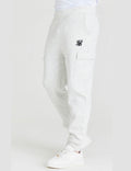 Snow Marl Fleece Cargo Jogger | SikSilk