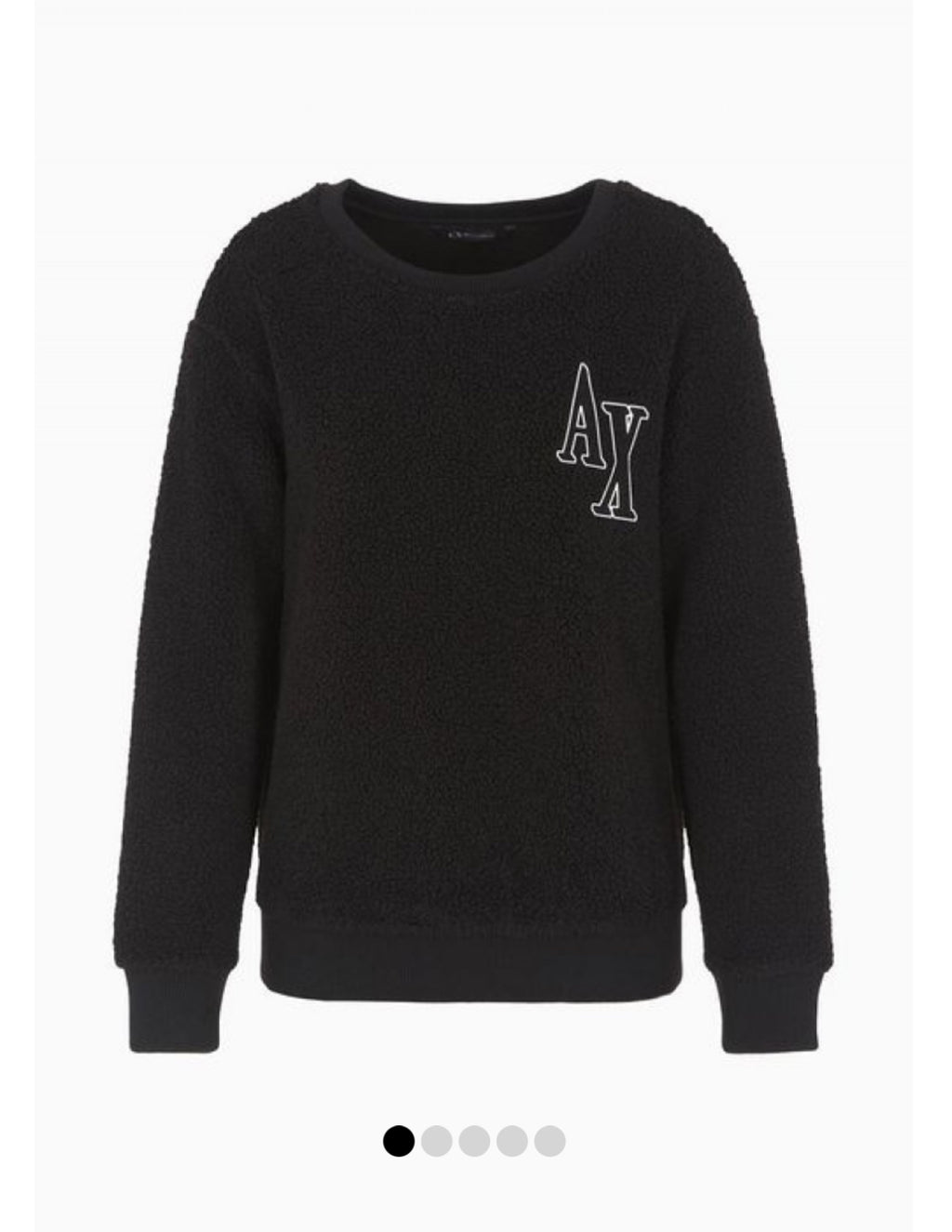 Armani Exchange Teddy Sherpa Sweatshirt
