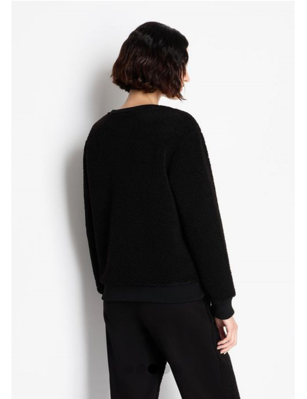 Armani Exchange Teddy Sherpa Sweatshirt