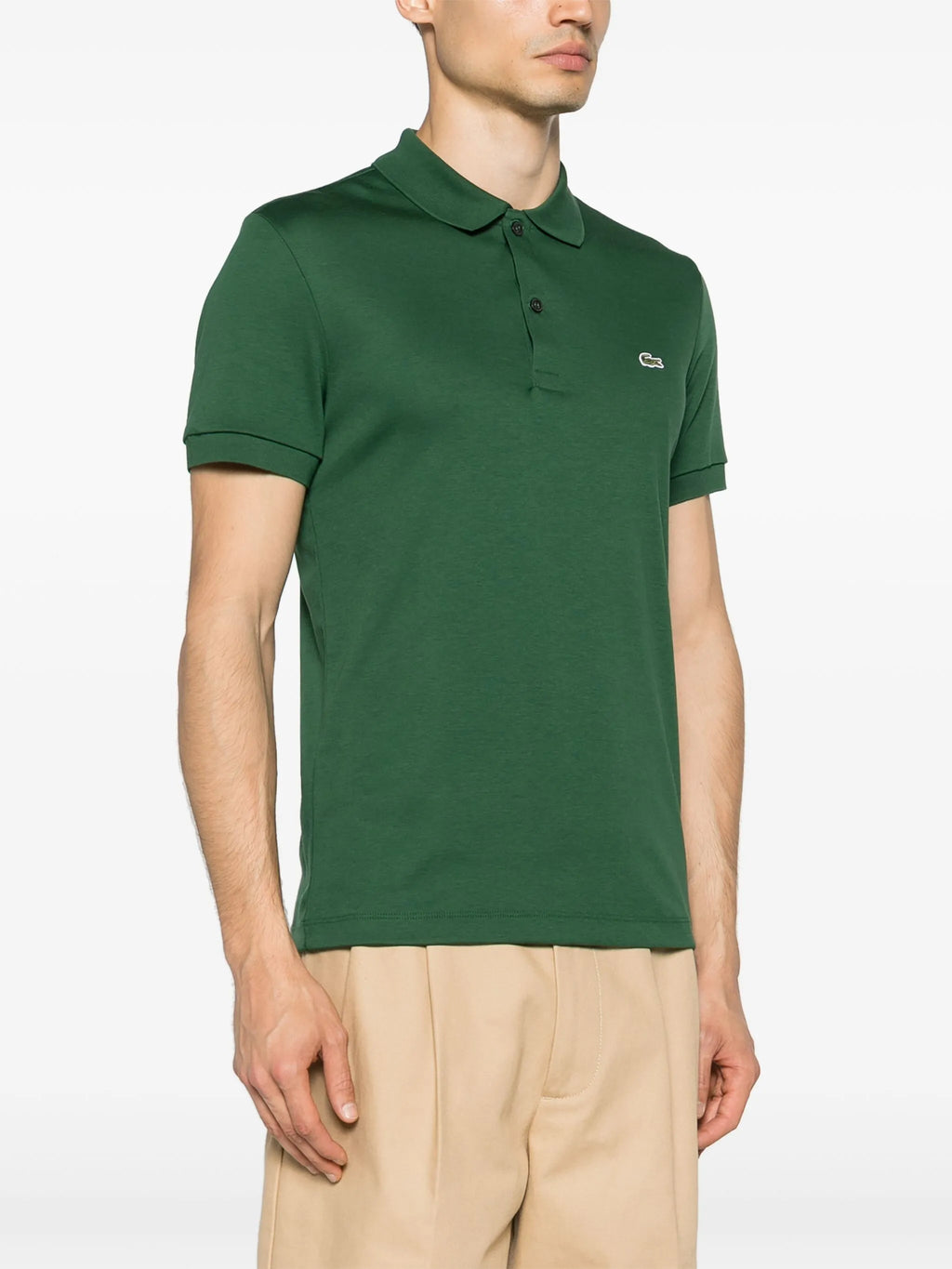 Lacoste Classic Fit Organic Cotton Pique Polo Shirt