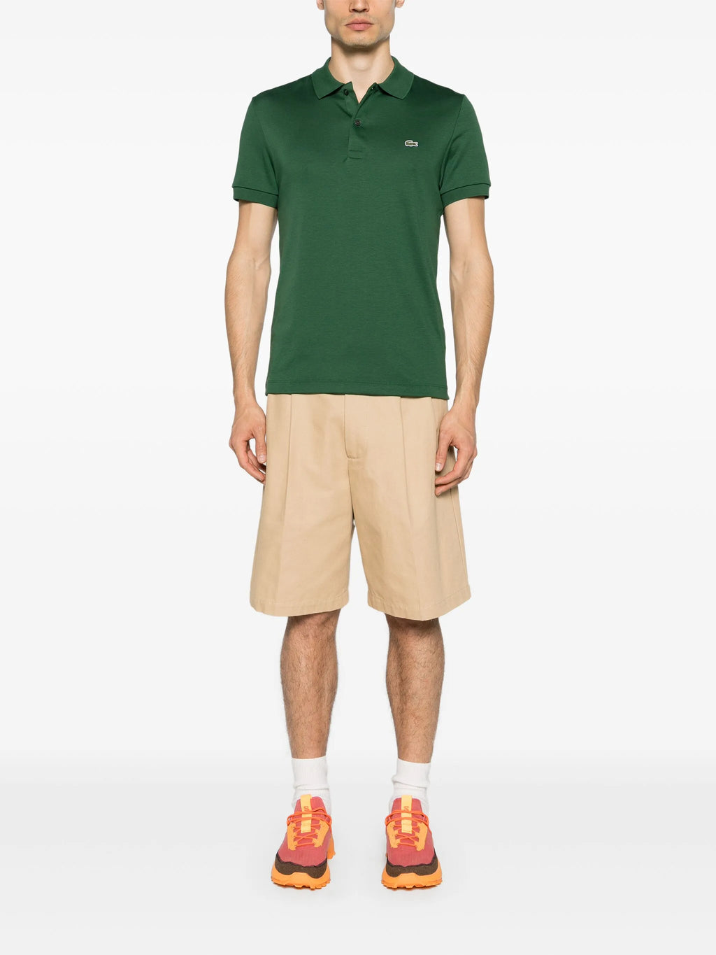 Lacoste Classic Fit Organic Cotton Pique Polo Shirt