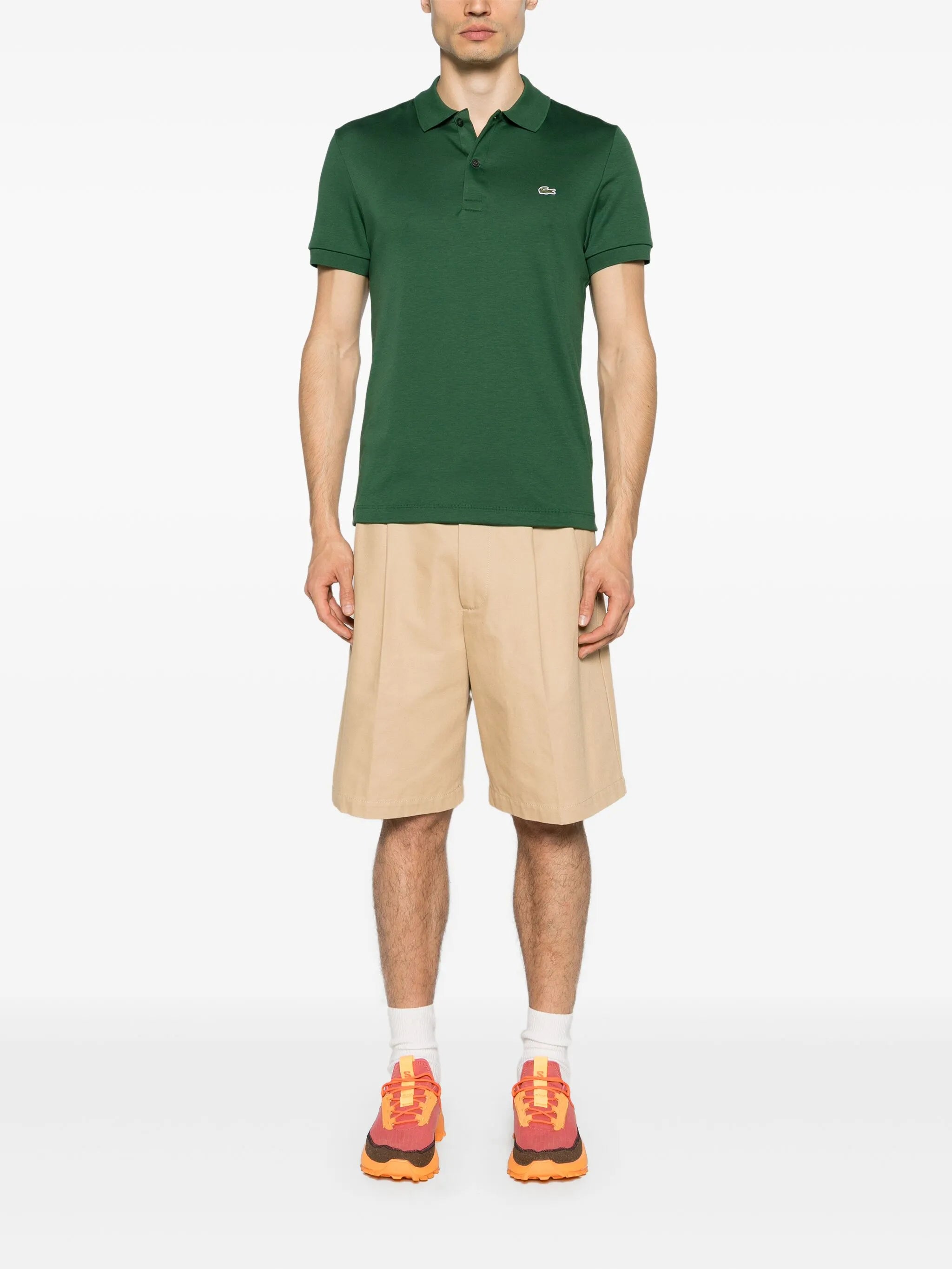 Lacoste Classic Fit Organic Cotton Pique Polo Shirt