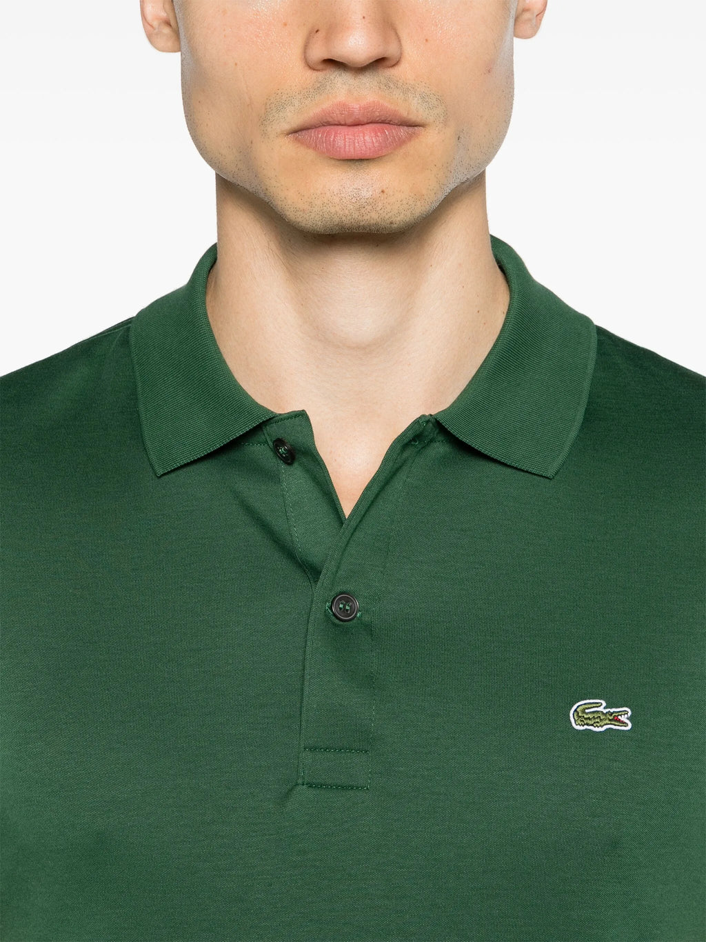 Lacoste Classic Fit Organic Cotton Pique Polo Shirt
