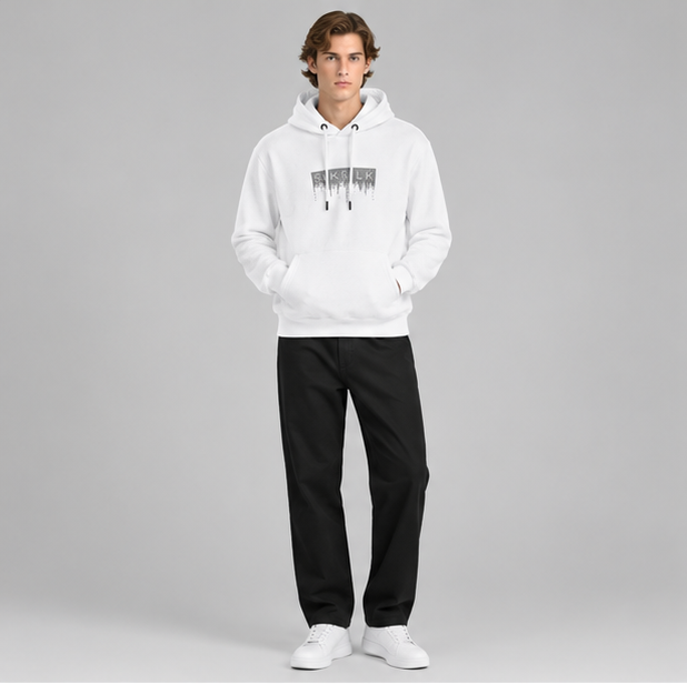 SikSilk Rhinestone Creep Overhead Hoodie
