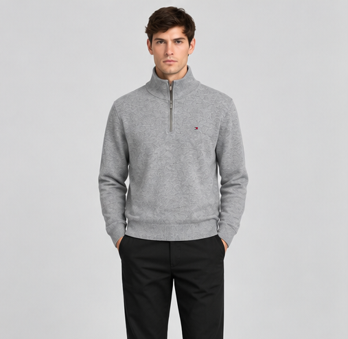 Tommy Hilfiger Essential Fleece 1/4 Zip Sweater