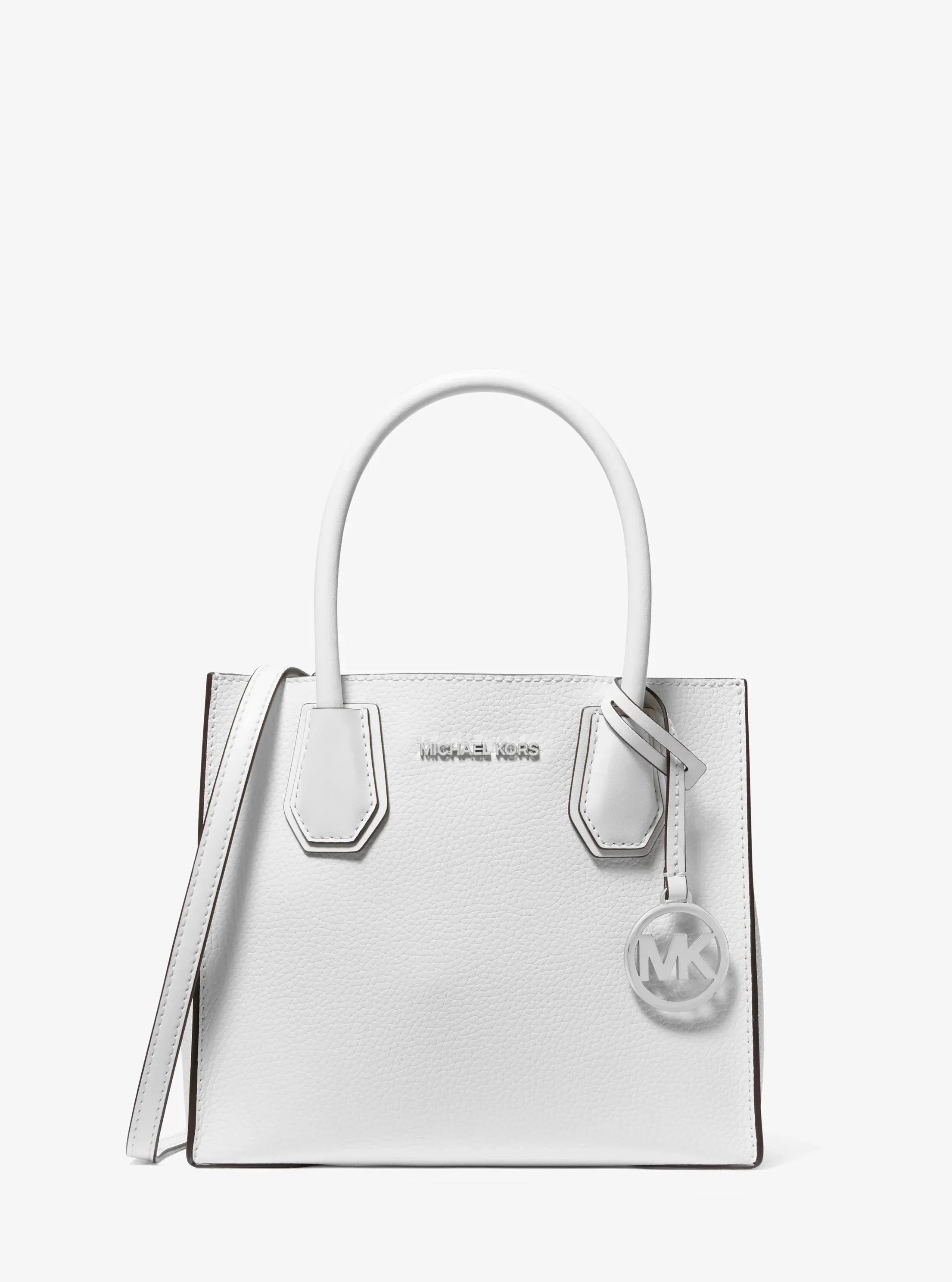 Michael Kors Mercer Medium Pebbled Leather Crossbody Bag