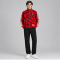 AAPE by A Bathing Ape® red camouflage track/zip jacket
