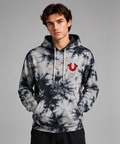 True Religion Tie Dye Buddha Logo Hoodie