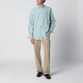 Polo Ralph Lauren  White/green striped Custom-Fit shirt
