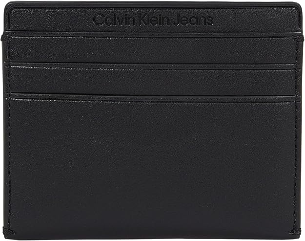 Calvin Klein card holder embossed logo