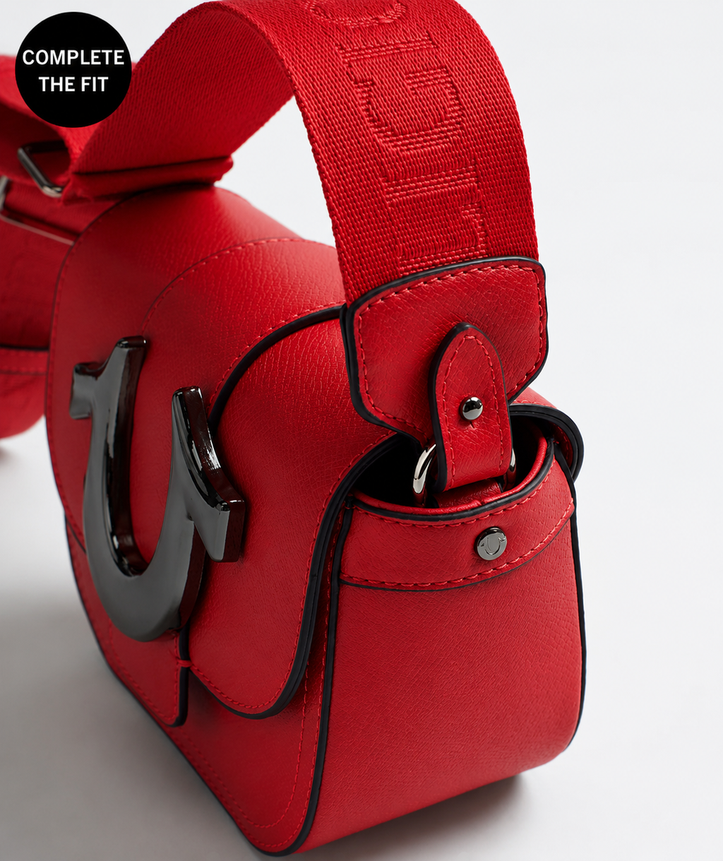 True Religion mini horseshoe bag