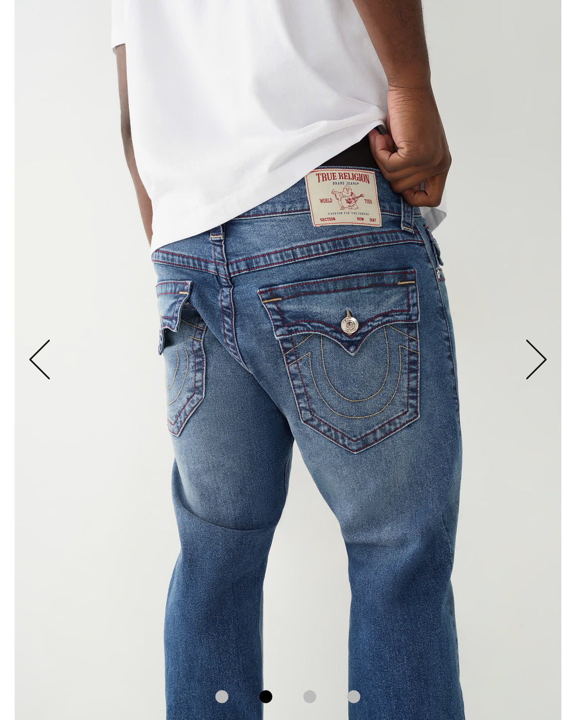 Geno Snap Flap Slim Leg Jeans