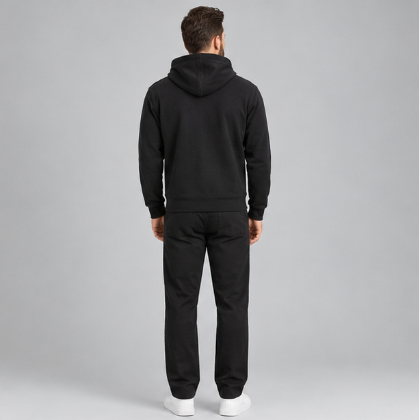 Armani Exchange Zip-Up Sweatshirt in Cotton French