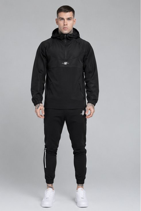 siksilk-tranquil quarter zip vent hoodie