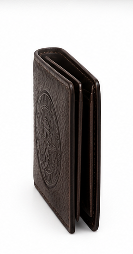 Balmain Paris Signature Leather Bifold Wallet
