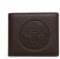 Balmain Paris Signature Leather Bifold Wallet
