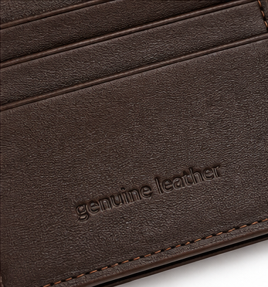 Balmain Paris Signature Leather Bifold Wallet