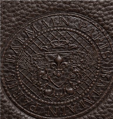 Balmain Paris Signature Leather Bifold Wallet