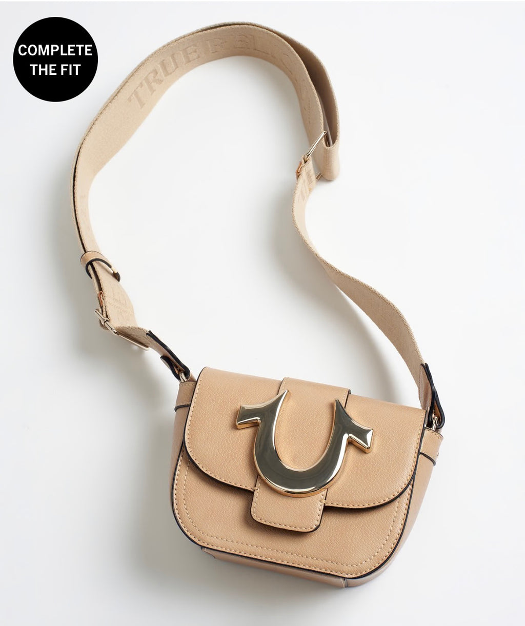 True Religion mini horseshoe bag