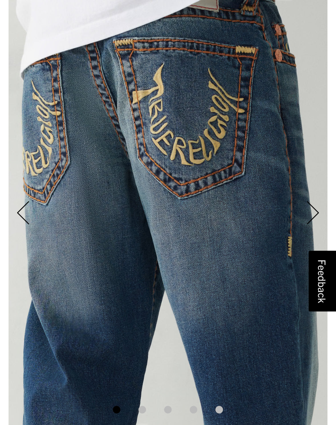 True Religion UO Exclusive Bobby Relaxed Fit Jeans