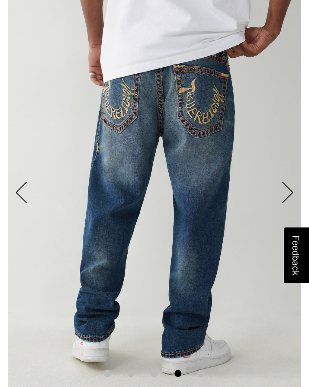 True Religion UO Exclusive Bobby Relaxed Fit Jeans