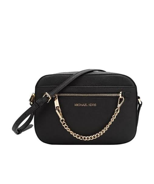 Michael Kors Jet Set Large Saffiano Leather Crossbody Bag