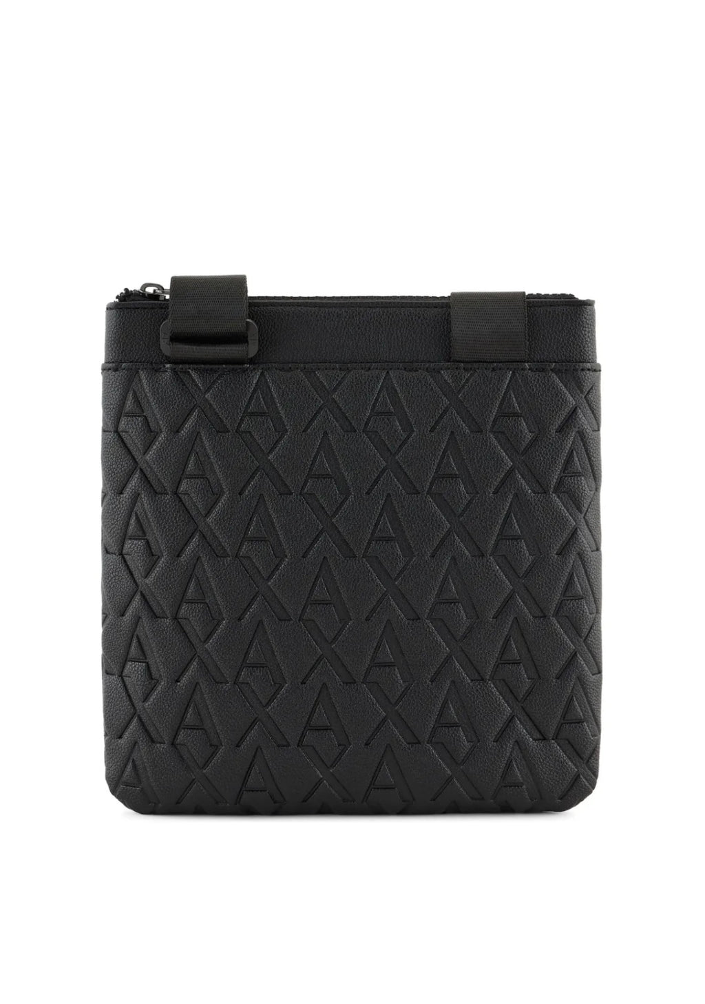 Armani Exchange monogram-embossed messenger bag