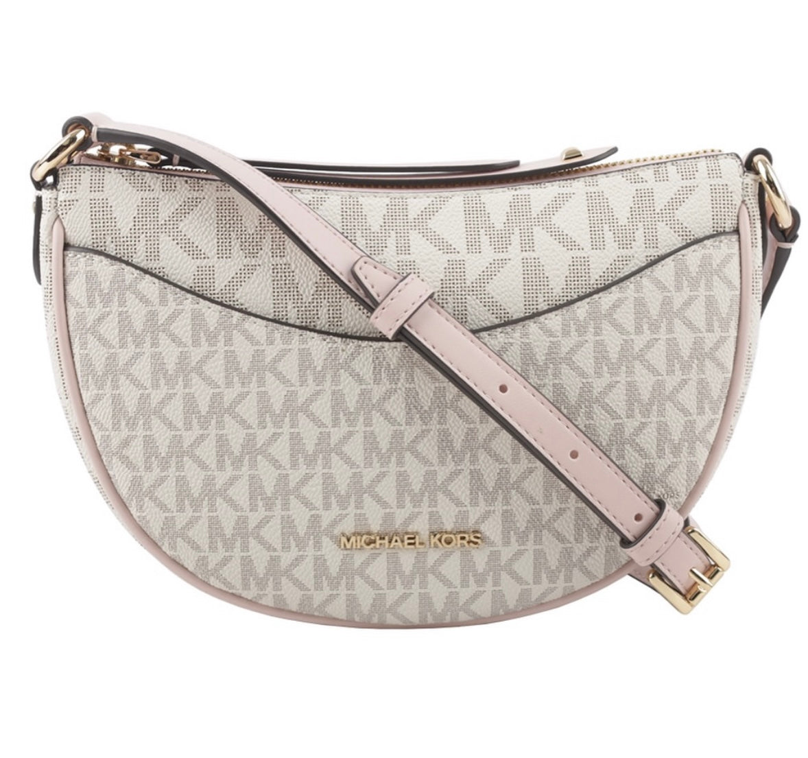 Michael Kors Dover Small Leather Crossbody Bag Purse Handbag