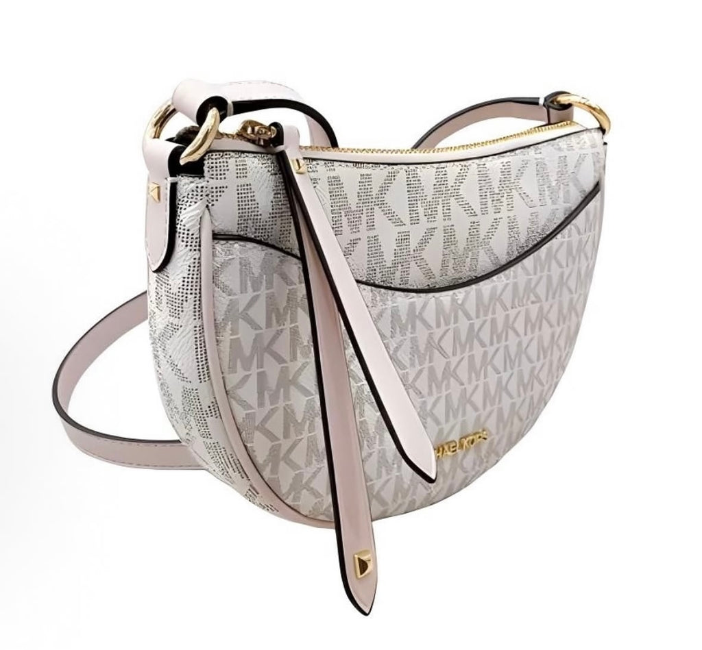 Michael Kors Dover Small Leather Crossbody Bag Purse Handbag