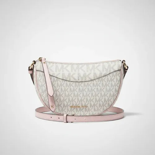 Michael Kors Dover Small Leather Crossbody Bag Purse Handbag