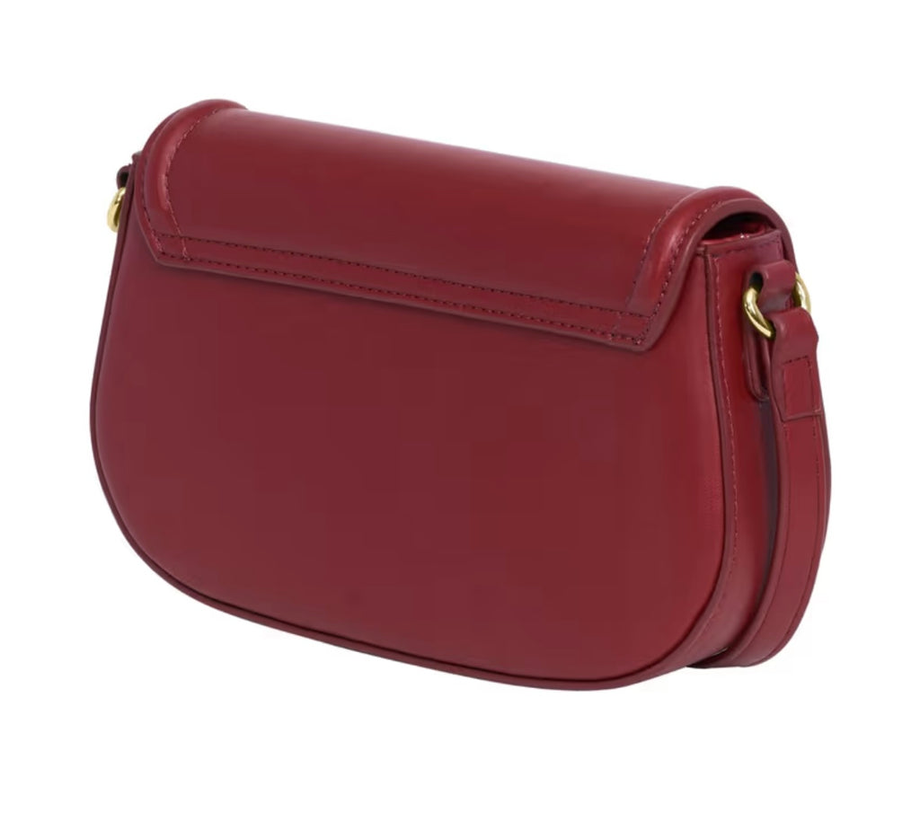 Cavalli Class Solid Synthetic Crossbody Sling Bag