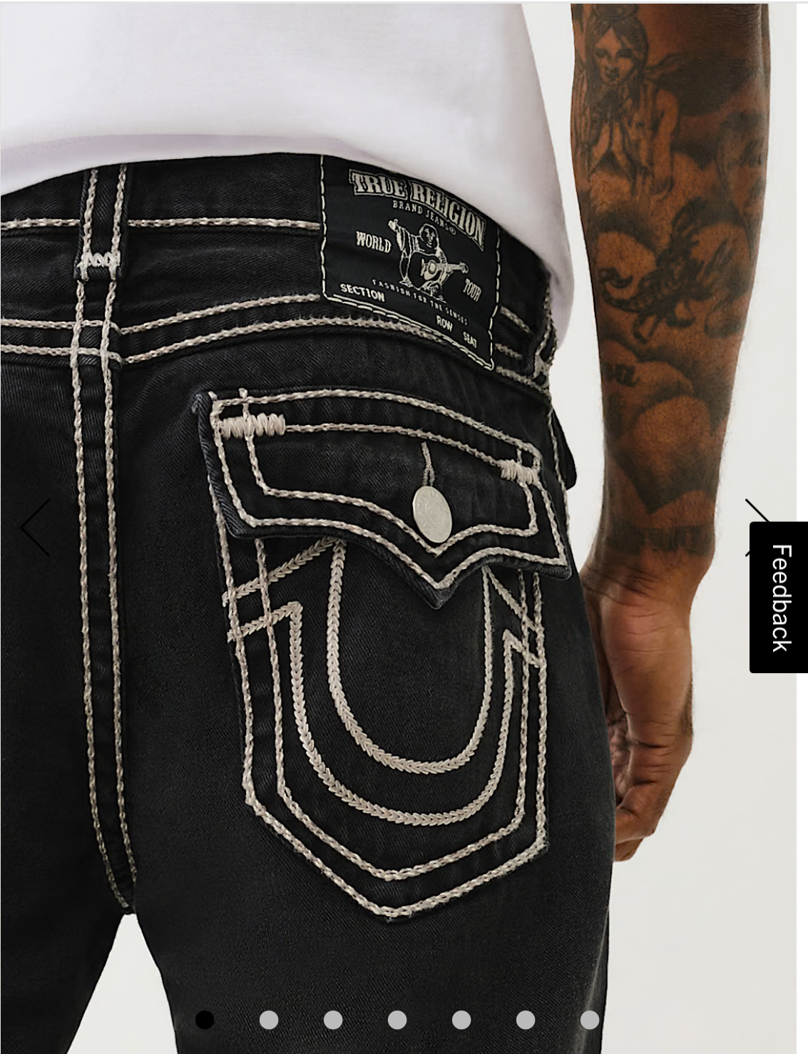 ricky super t rope stitch straight jean