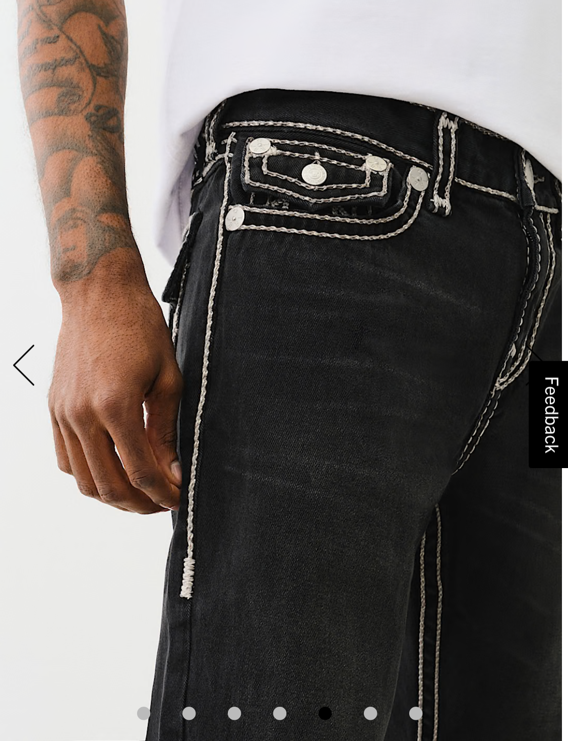 ricky super t rope stitch straight jean