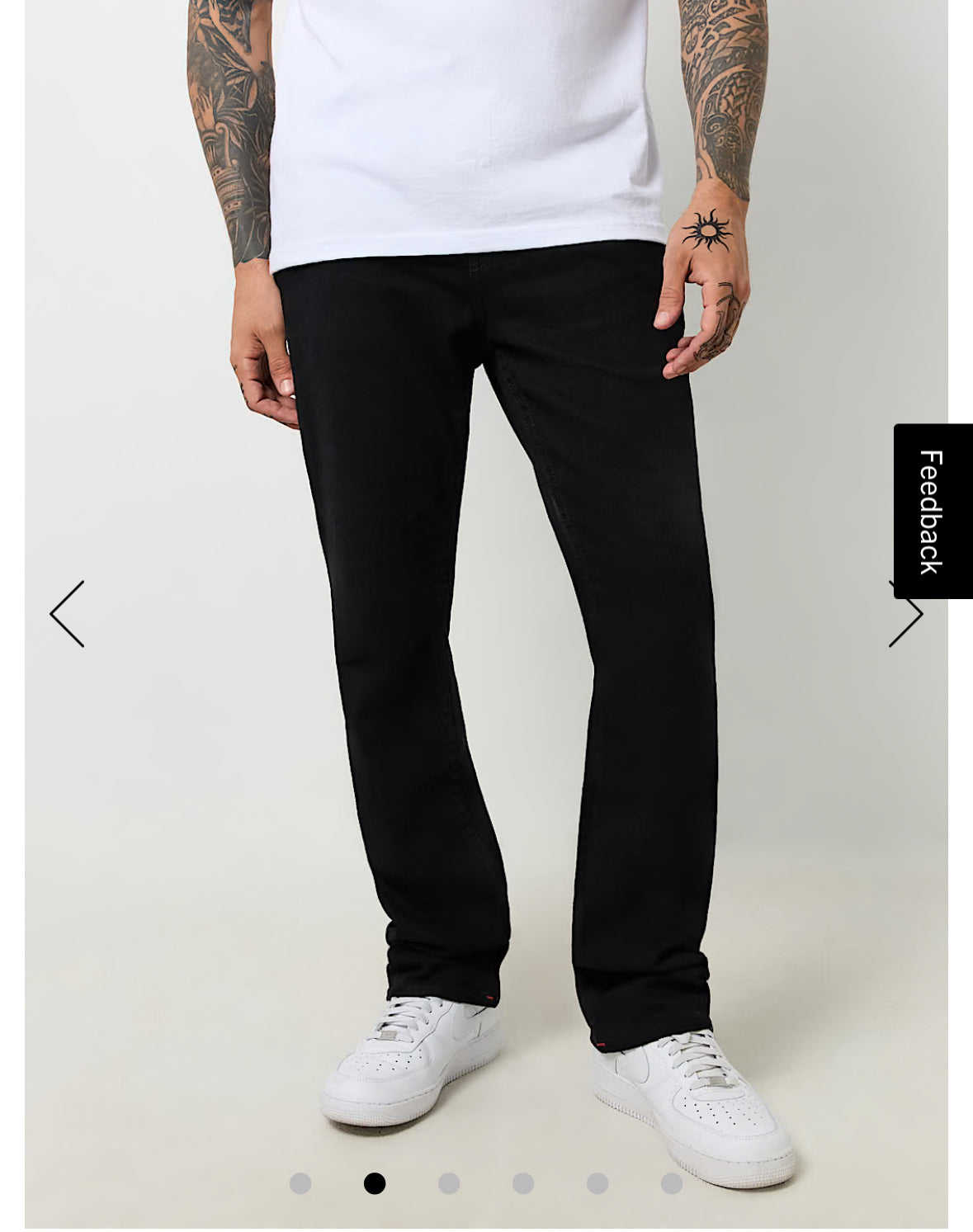 ricky lurex horseshoe straight jean
