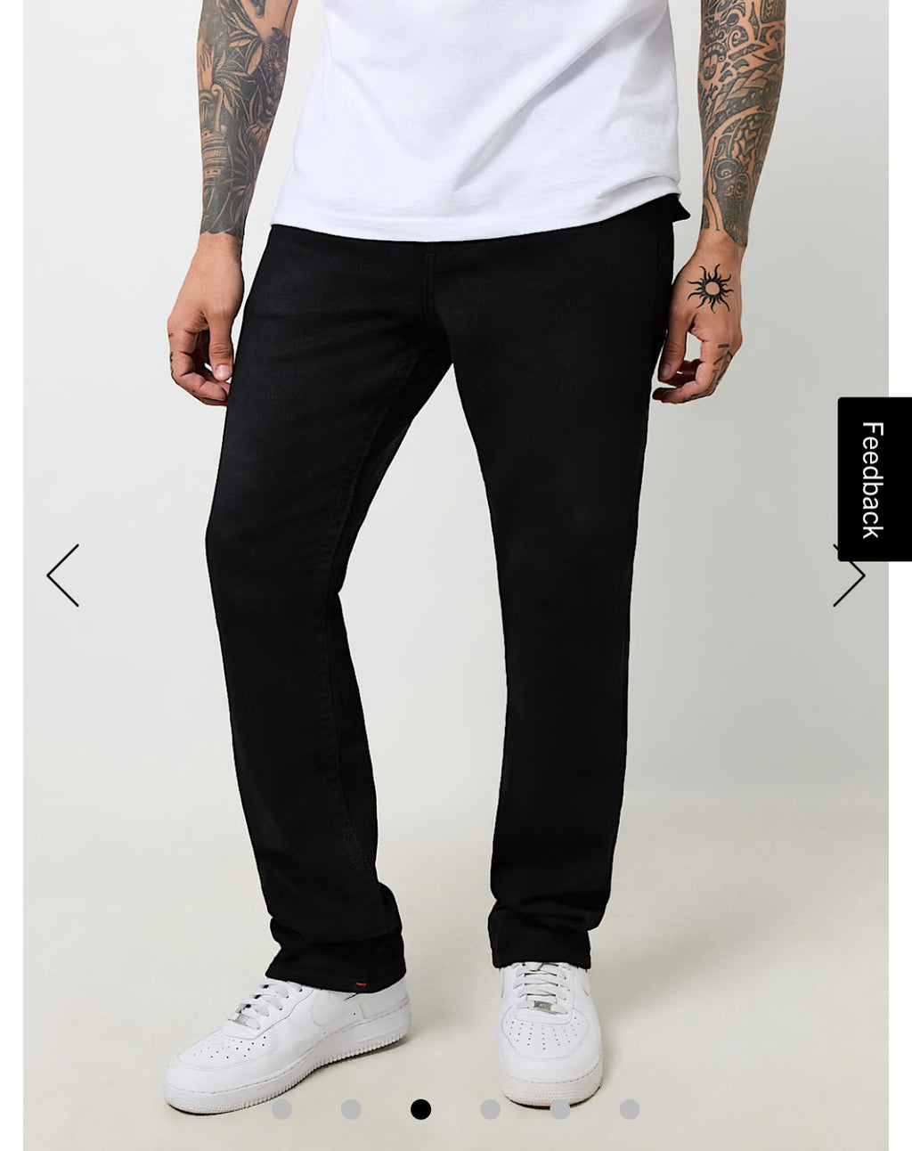 ricky lurex horseshoe straight jean