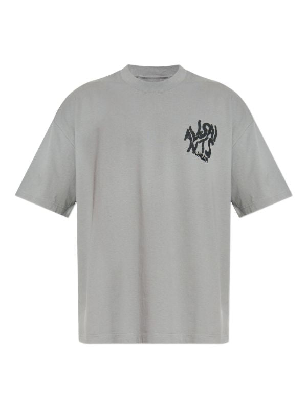 AllSaints Orlando Logo Print Oversized T-Shirt