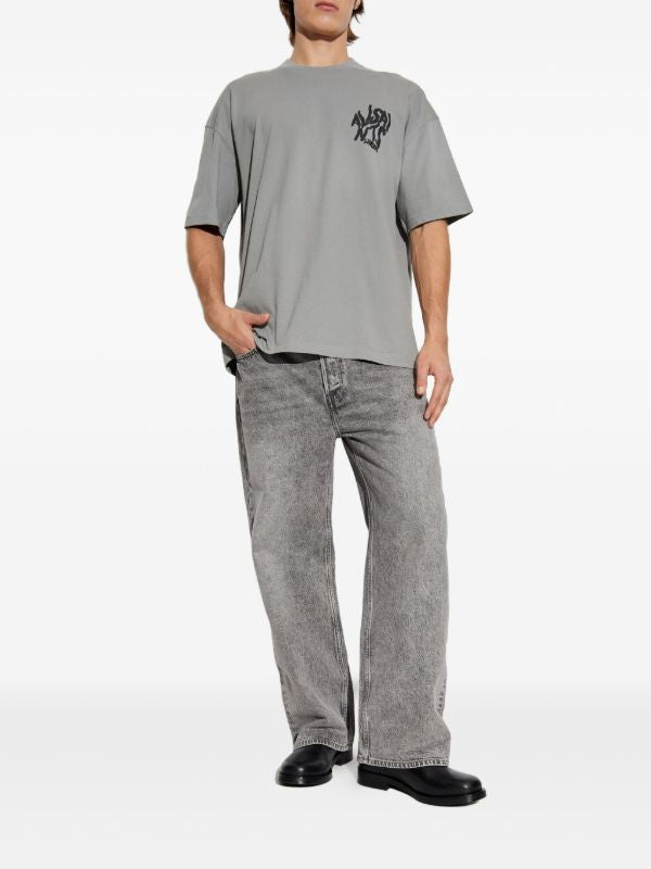 AllSaints Orlando Logo Print Oversized T-Shirt