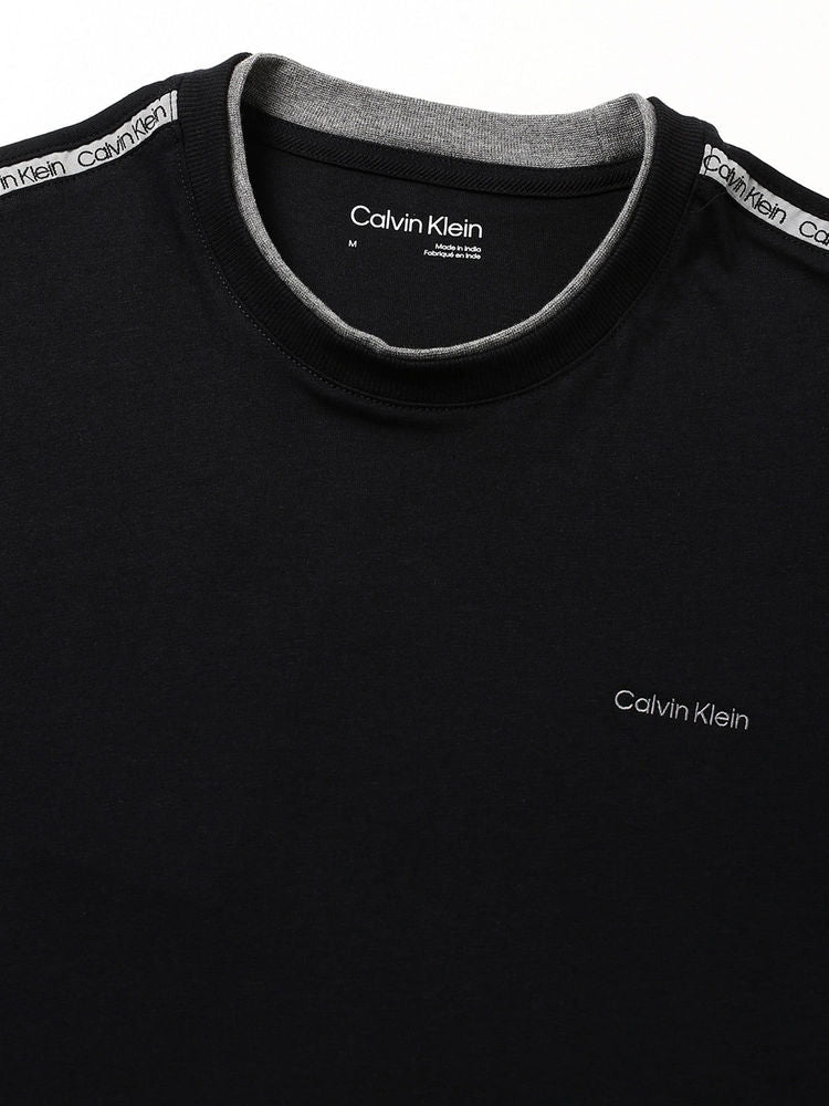 Calvin Klein Shoulder Tape Logo T-Shirt