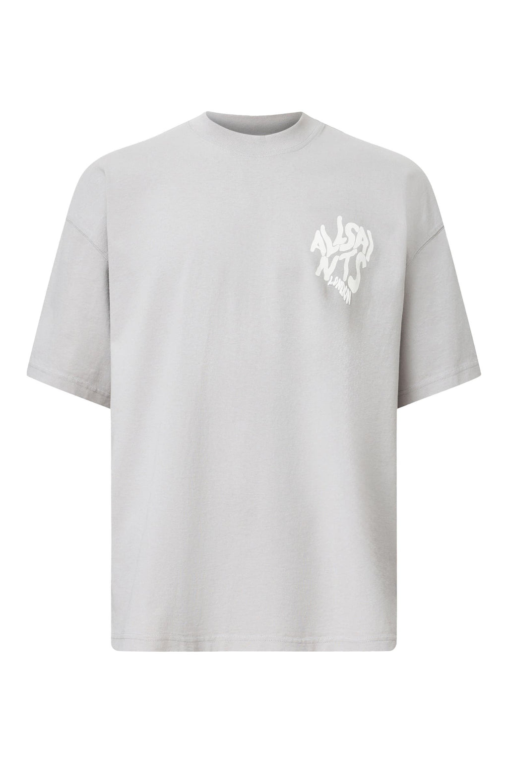AllSaints Orlando Logo Print Oversized T-Shirt