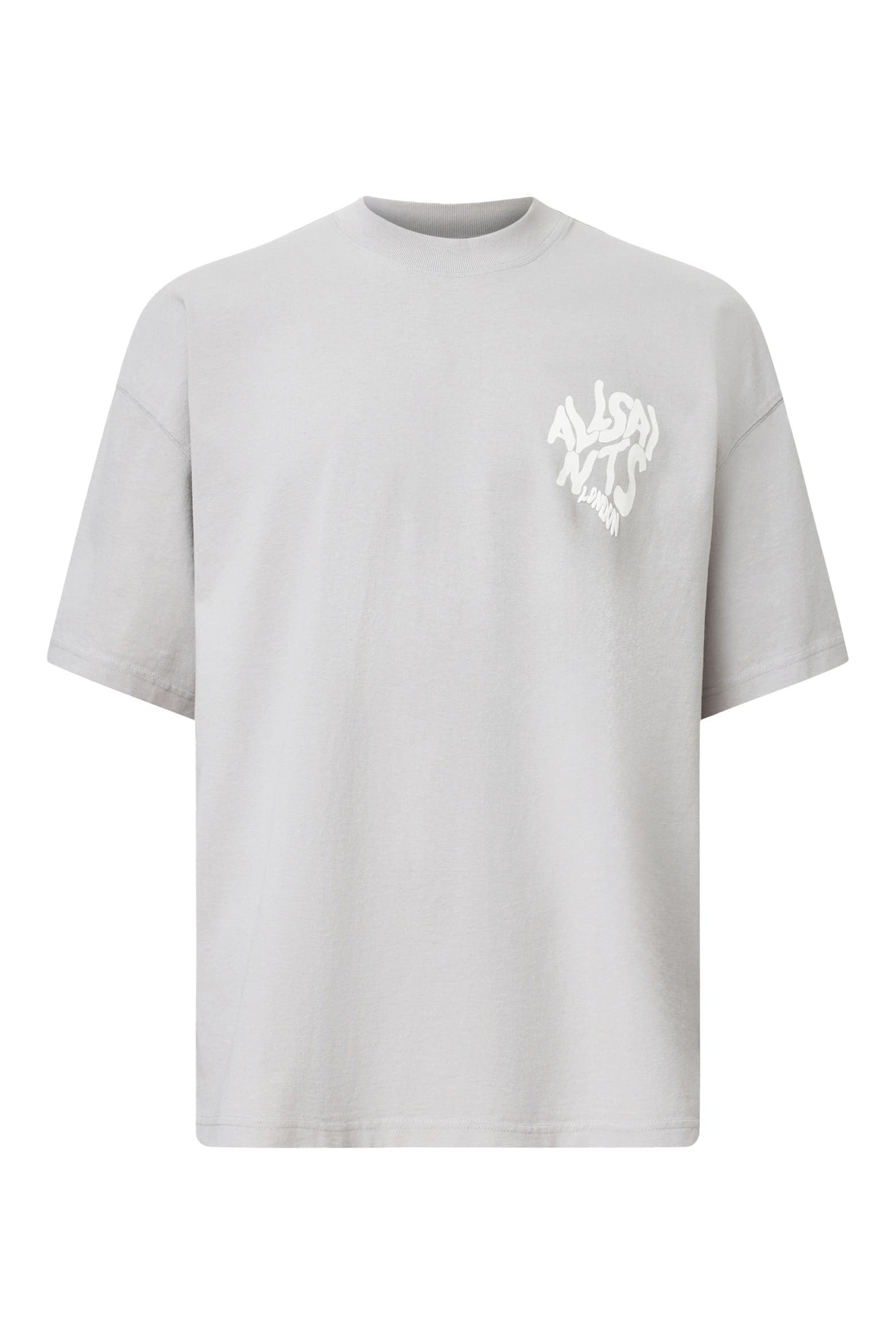 AllSaints Orlando Logo Print Oversized T-Shirt