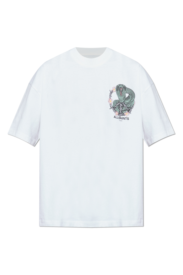 AllSaints Snakebite graphic-print T-shirt