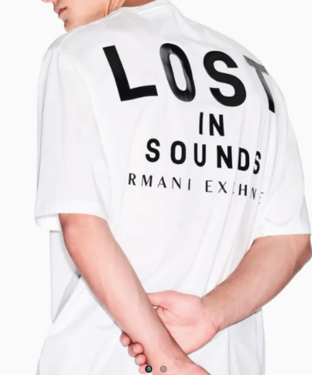 Armani Exchange Basic Loose-Fit T-Shirt