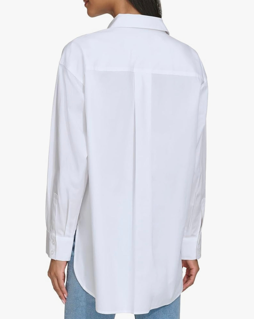 KARL LAGERFELD Women's Shopping Girl Scene With Charms Oversize Poplin