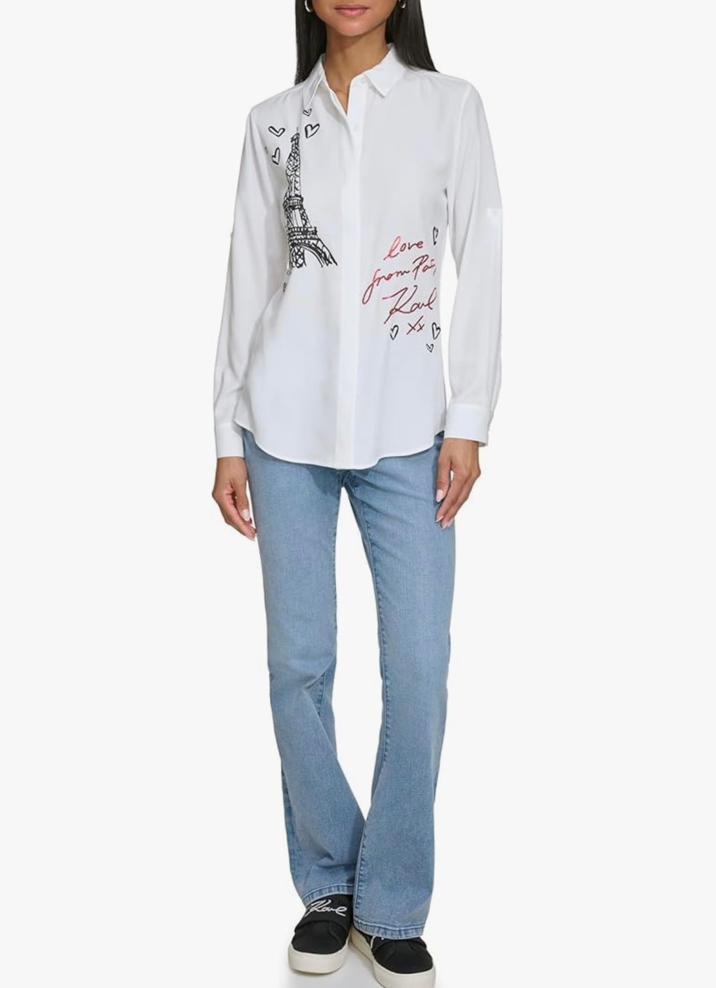 KARL LAGERFELD Eiffel Tower Logo