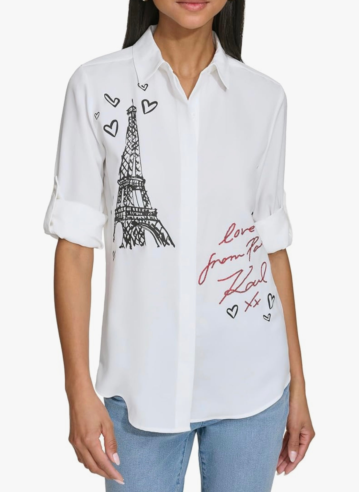 KARL LAGERFELD Eiffel Tower Logo